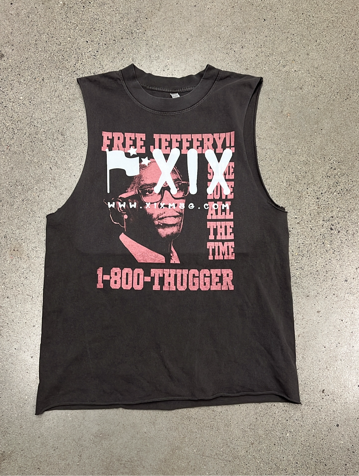 1OF1 XIX FLAGSHIP FREE JEFFERY TANK TEE SZ M