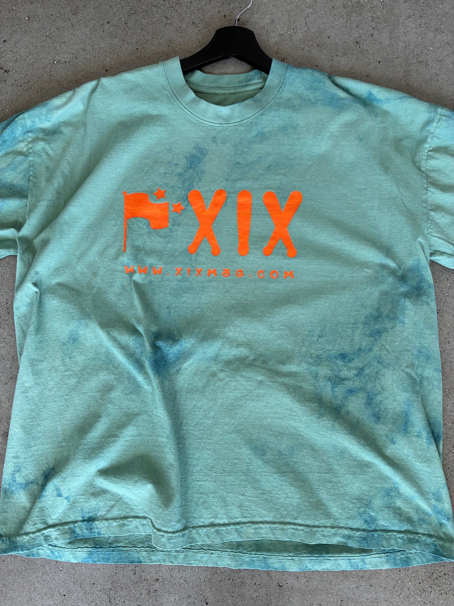 1OF1 GARMENT DYED XIX FLAGSHIP TEE SZ 2X