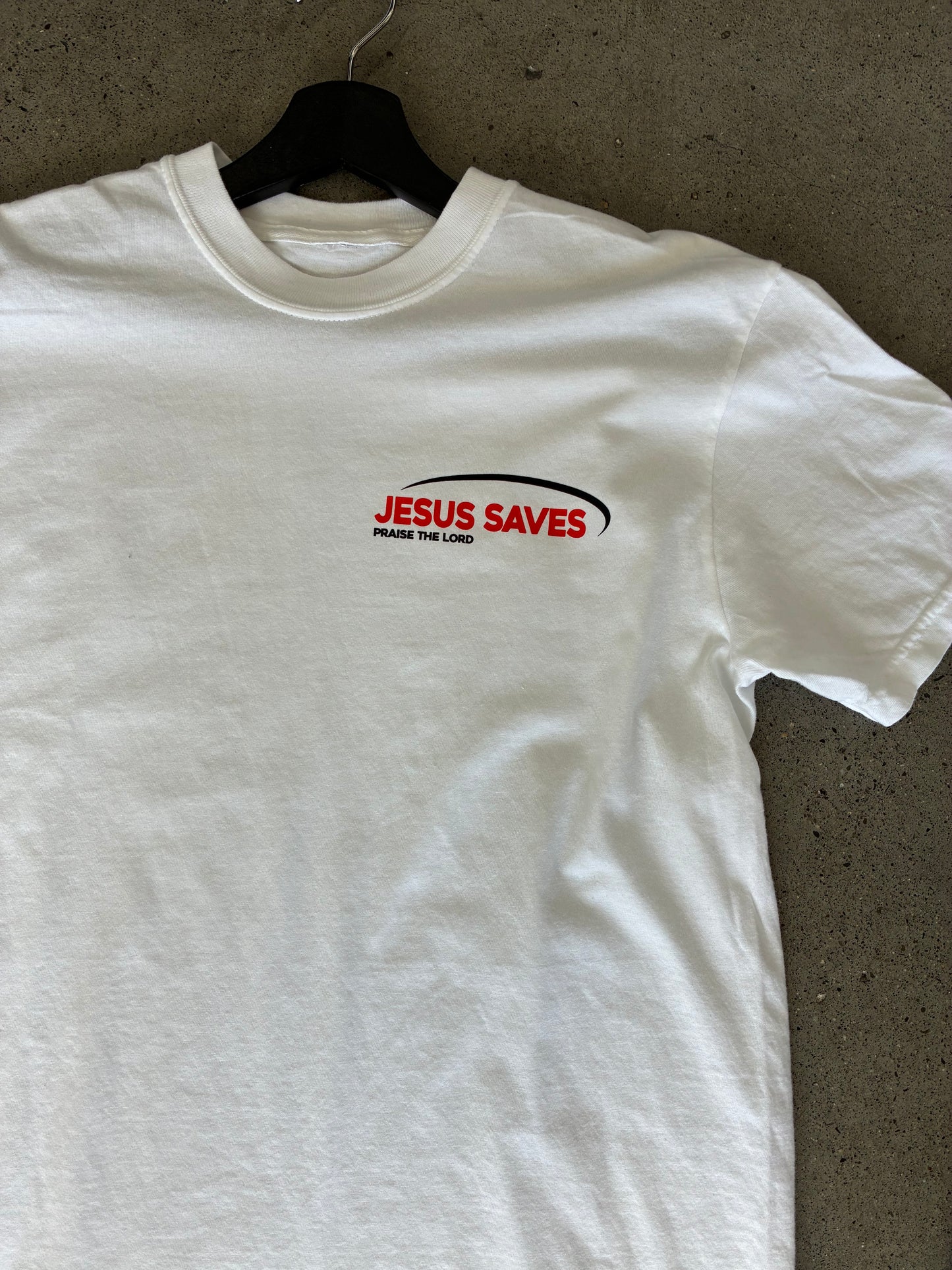 1OF1 JESUS SAVES TEE SZ M
