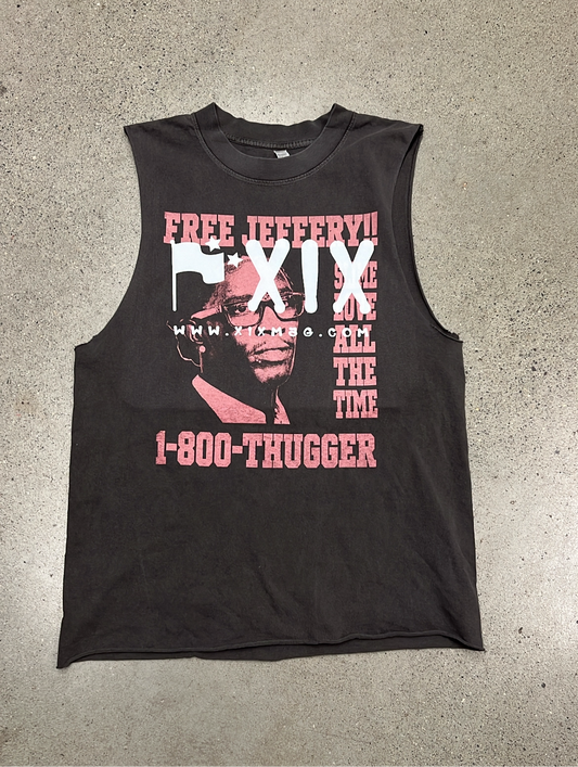 1OF1 XIX FLAGSHIP FREE JEFFERY TANK TEE SZ M