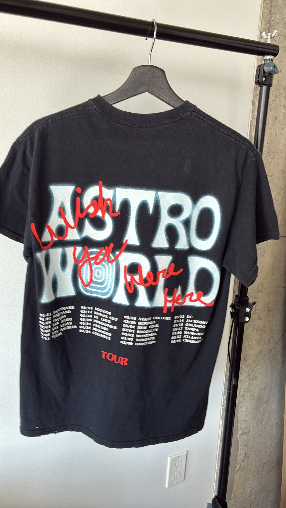 1OF1 HDC ASTROWORLD TOUR TEE SZ S