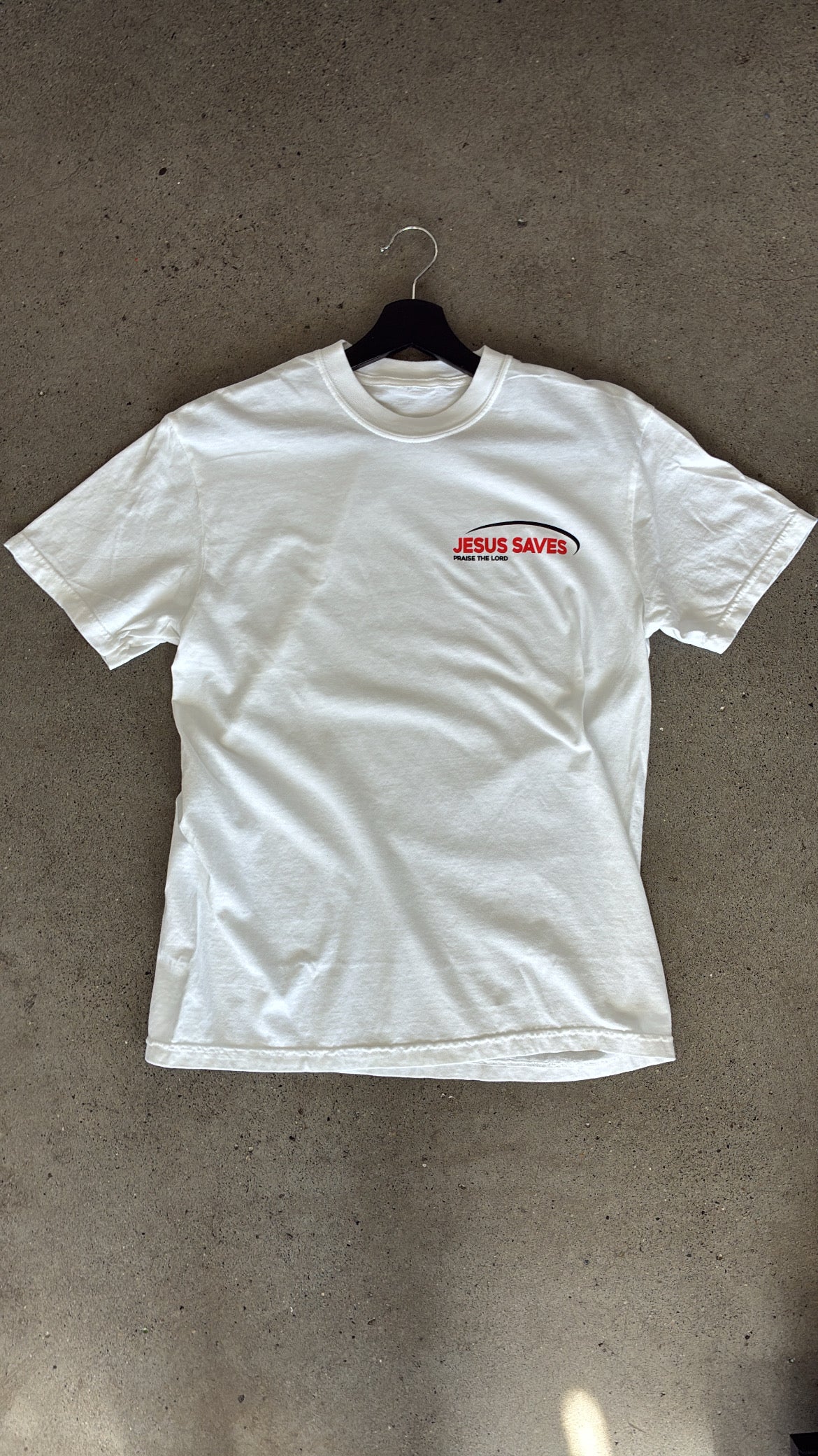 1OF1 JESUS SAVES TEE SZ M